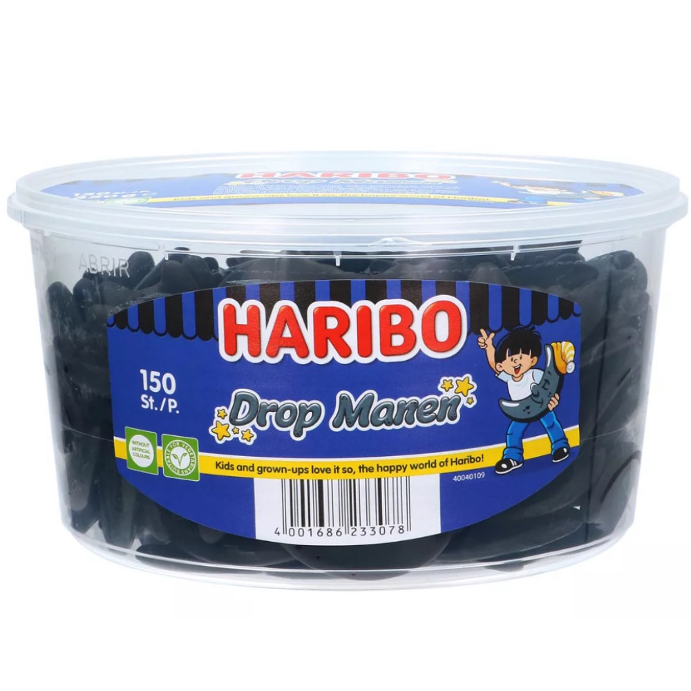 Haribo Halve Drop Manen
