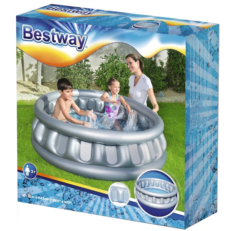 Bestway Zwembad Grijs 1