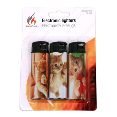 Flame Classics Electronic Lighters Katten