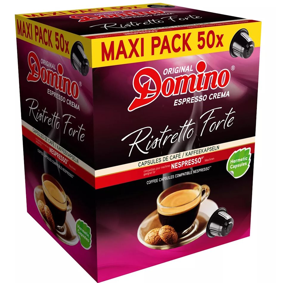 Domino Espresso Crema Ristretto Forte 55 Cups