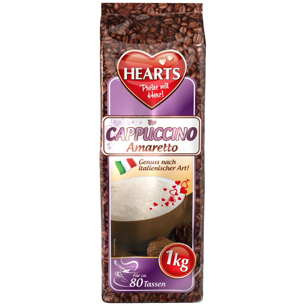 Hearts Cappuccino Amaretto