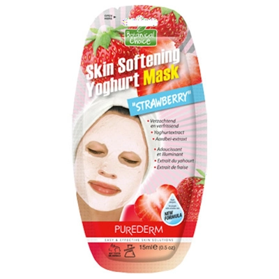 Purederm Skin Softening Yoghurt Mask Strawberry