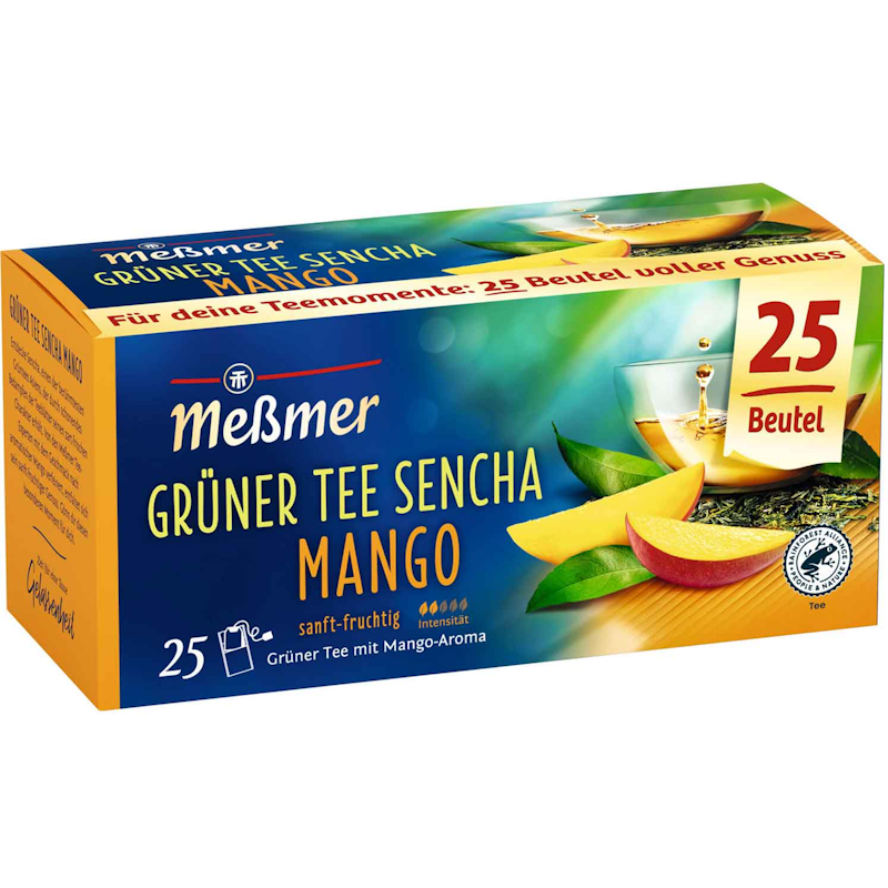 Meßmer Grüner Tee Sencha Mango