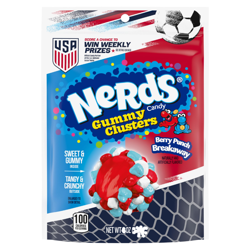 Nerds Gummy Clusters Berry Punch Break Away
