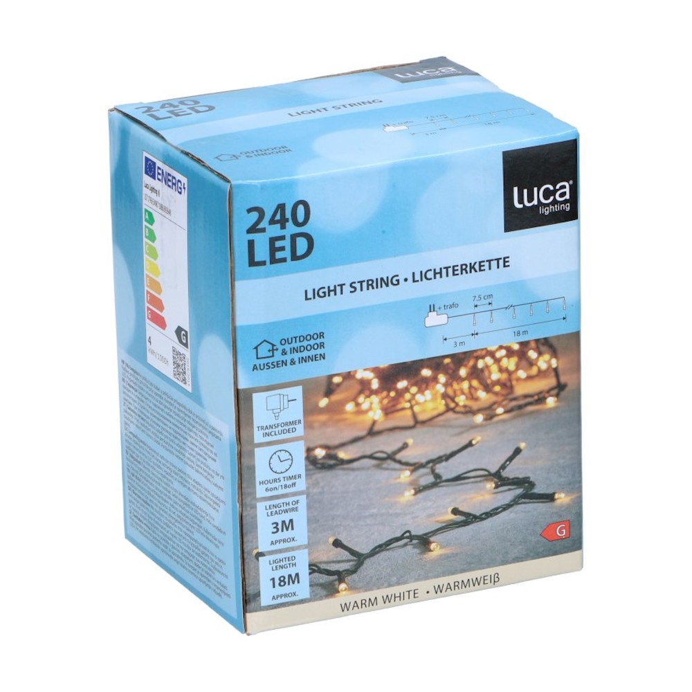 Luca Kerstboomverlichting 240Led