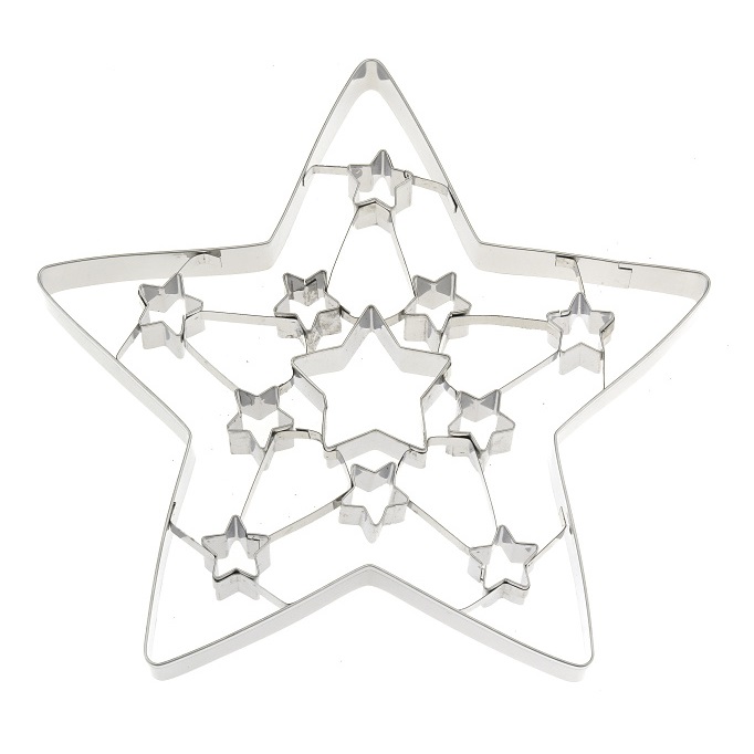 Uitsteekvormpjes Kerst Groot Ster