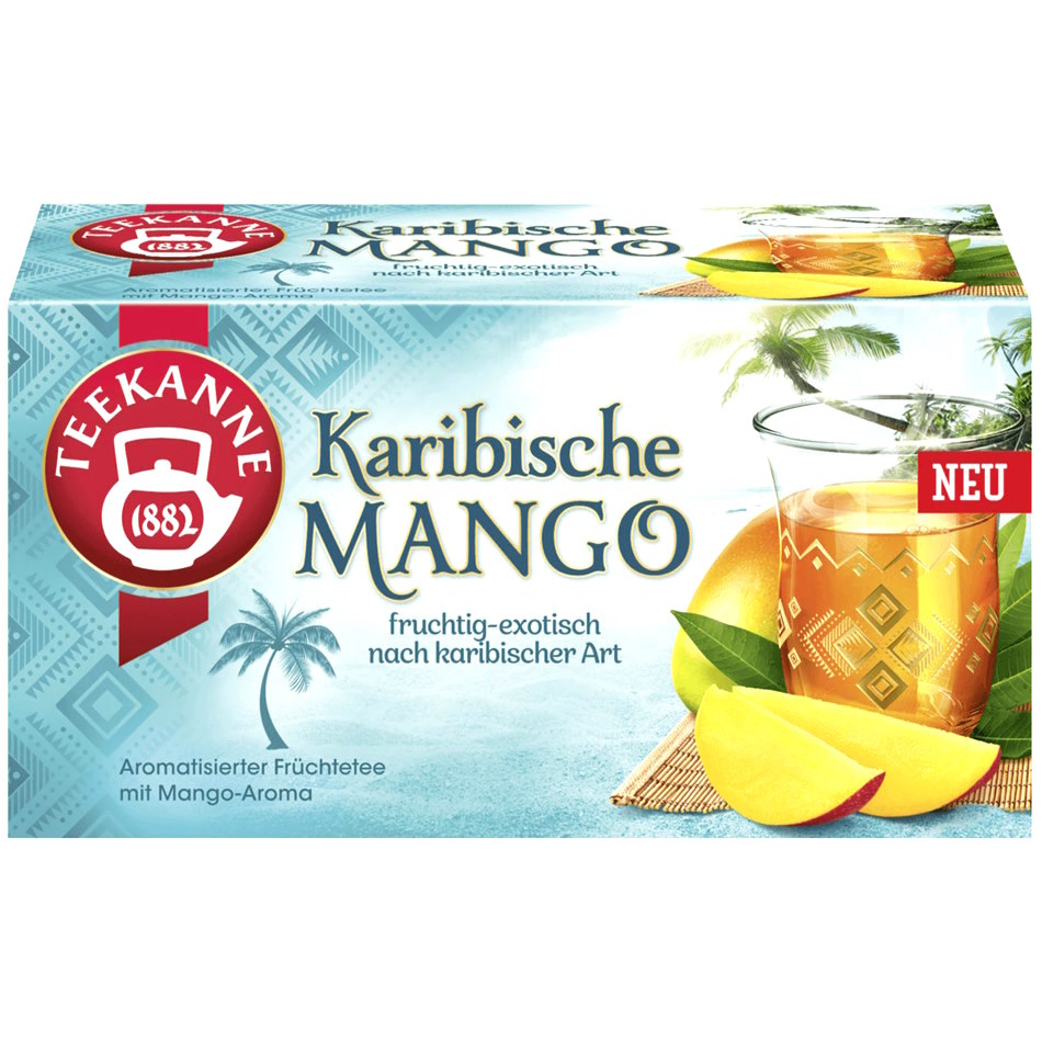 Teekanne Karibische Mango