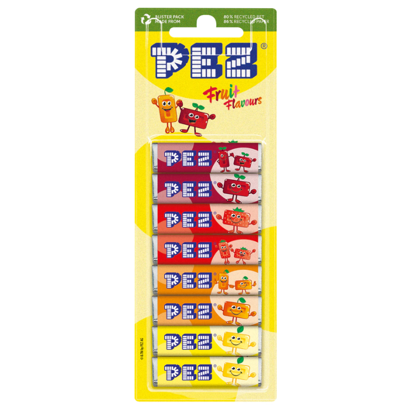 Pez Frui Mix 8 Stuks