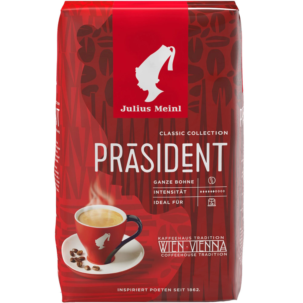 Julius Meinl Präsident Koffiebonen