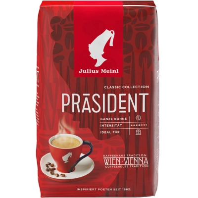 Julius Meinl Präsident Koffiebonen