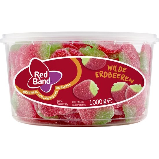 Red Band Aardbeien 1Kg Silo