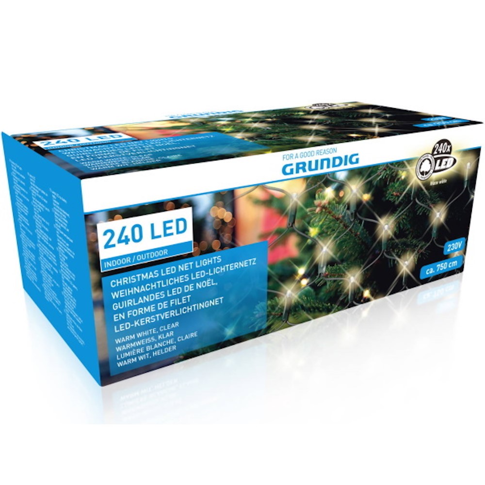 Grundig 240Led Kerstverlichtingnet