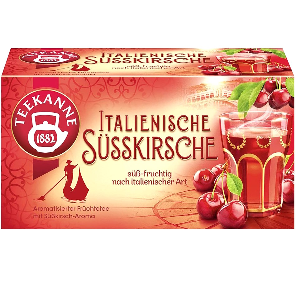 Teekanne Italienische Suesskirsche