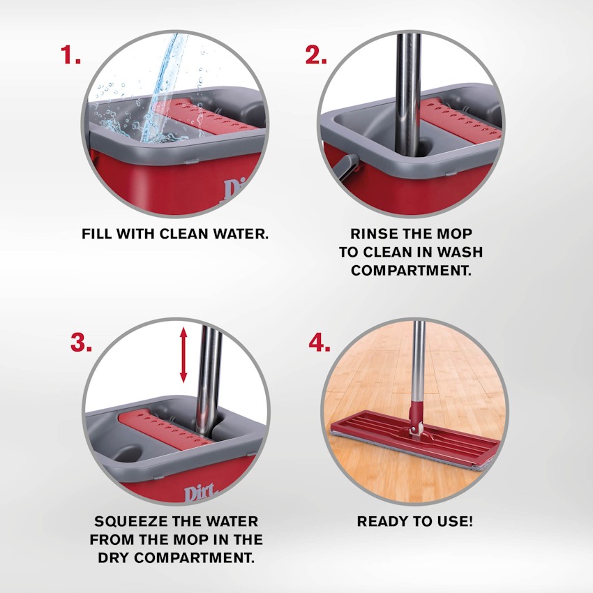 Dirt Devil Vloermop 3