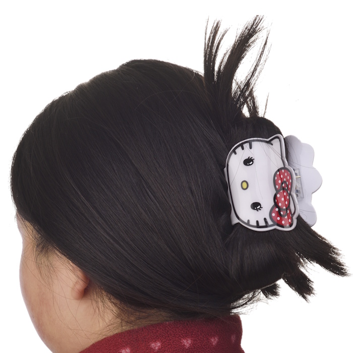 Hello Kitty Haarklip Wit 2