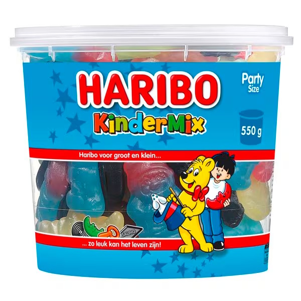 Haribo Kindermix 550Gr