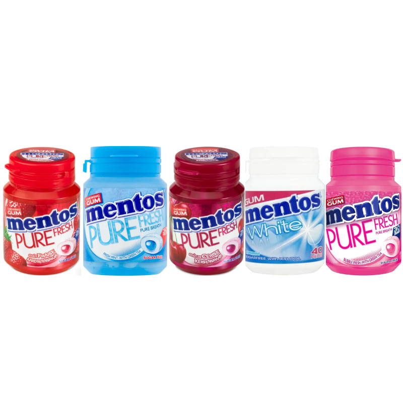 Mentos Chewing Gum Soorten