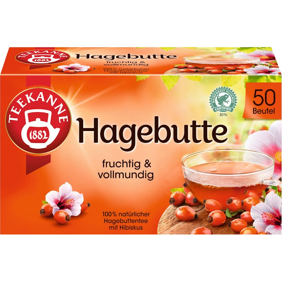 Teekanne Hagebutte 50St
