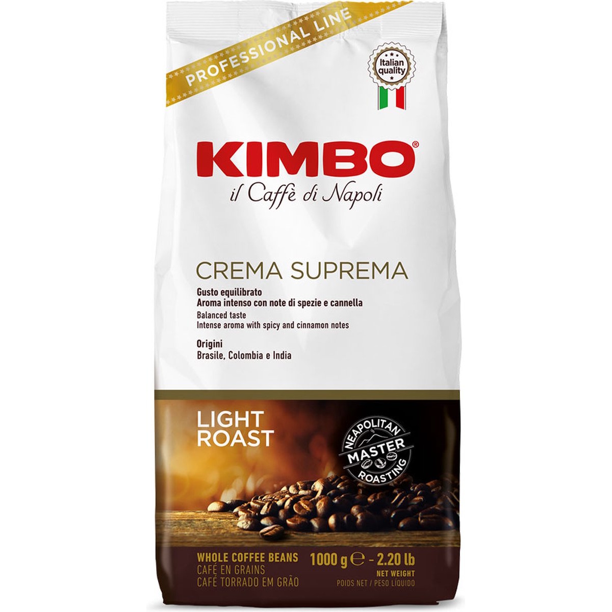 Kimbo Crema Suprema Koffiebonen2