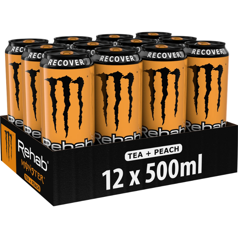 Monster Energy Rehab Peach Tea Tray