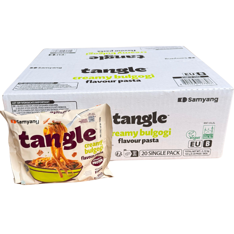Samyang Tangle Pasta Creamy Bulgogi Noedels Doos