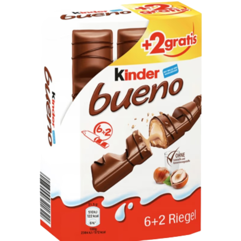 Kinder Bueno 6+2
