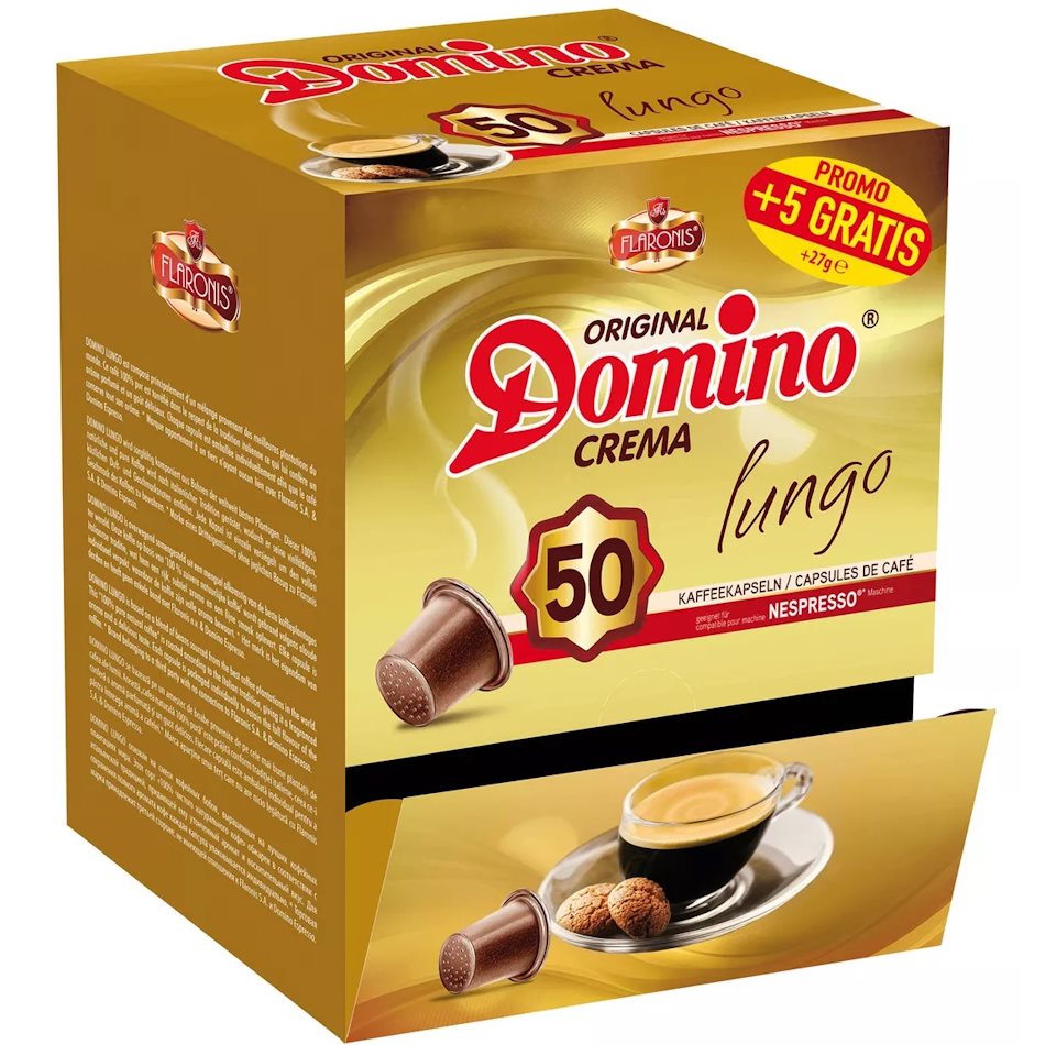 Domino Crema Lungo 55 Cups