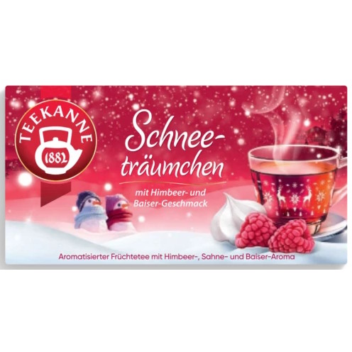 Teekanne Schnee Träumchen