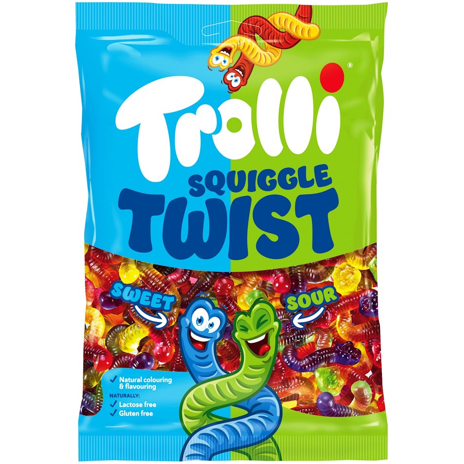 Trolli Squiggle Twist Sweet & Sour