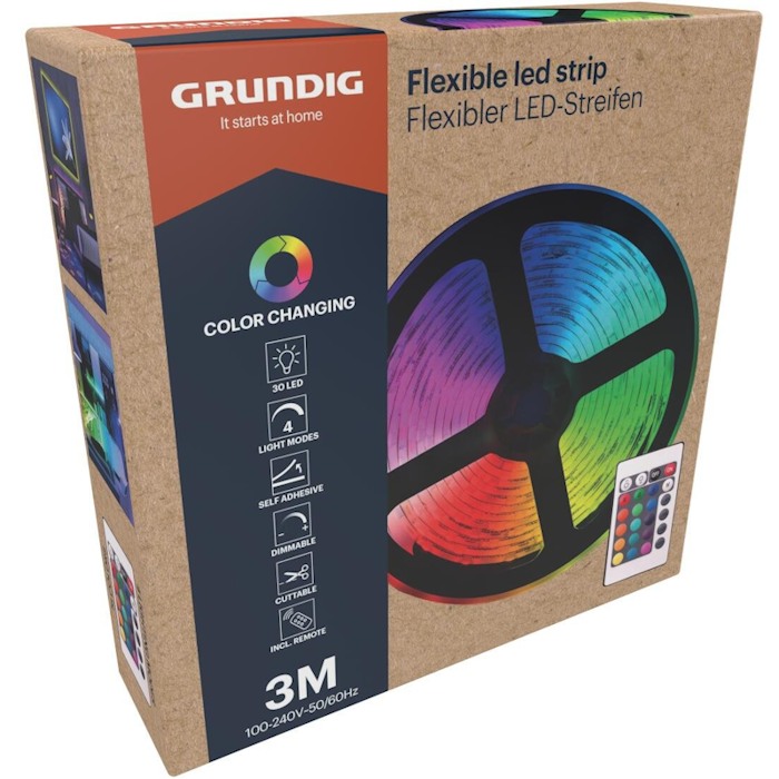 Grundig 3M Flexibele LED Strip