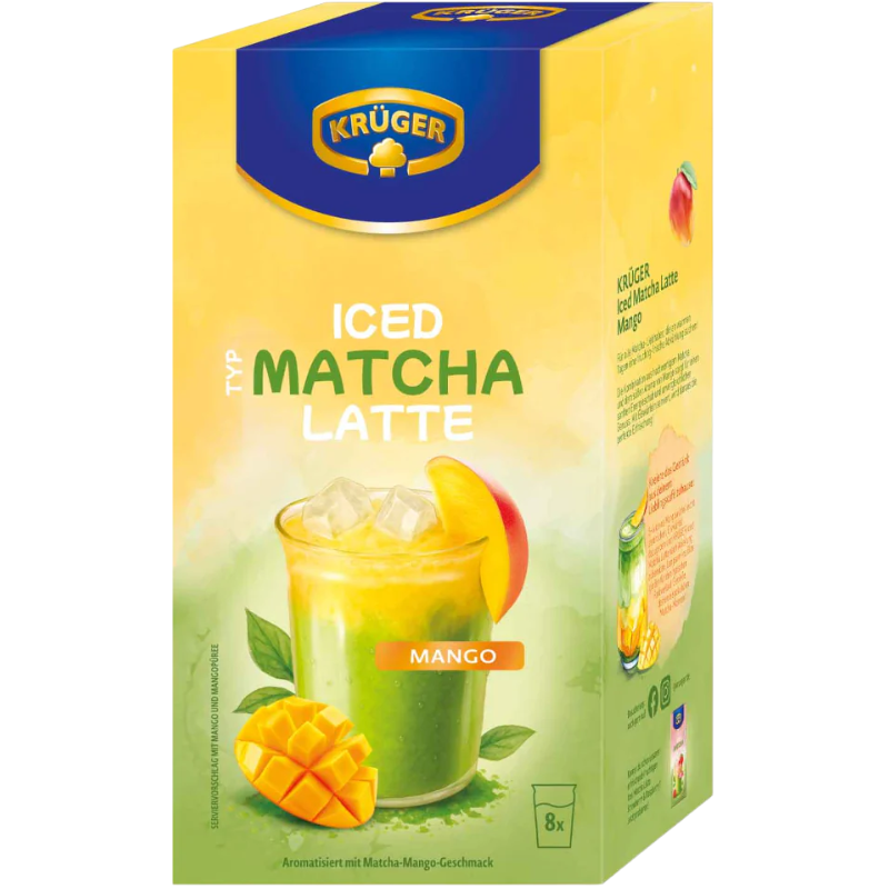 Krüger Iced Matcha Latte Mango