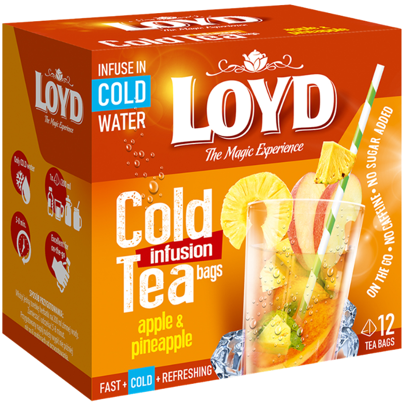 Loyd Cold Infusion Tea Appel Ananas