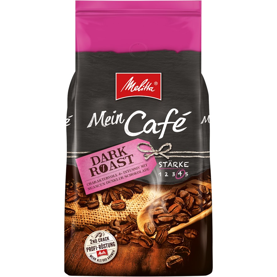Melitta Mein Cafe Dark Roast Koffiebonen