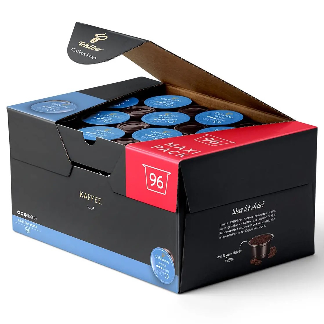 Tchibo Cafissimo Coffee Fine Aroma 96St