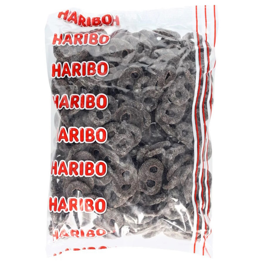 Haribo Drop Krakelingen 1,5Kg
