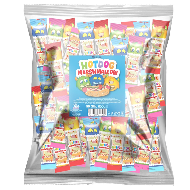 Capico Hotdog Marshmallow
