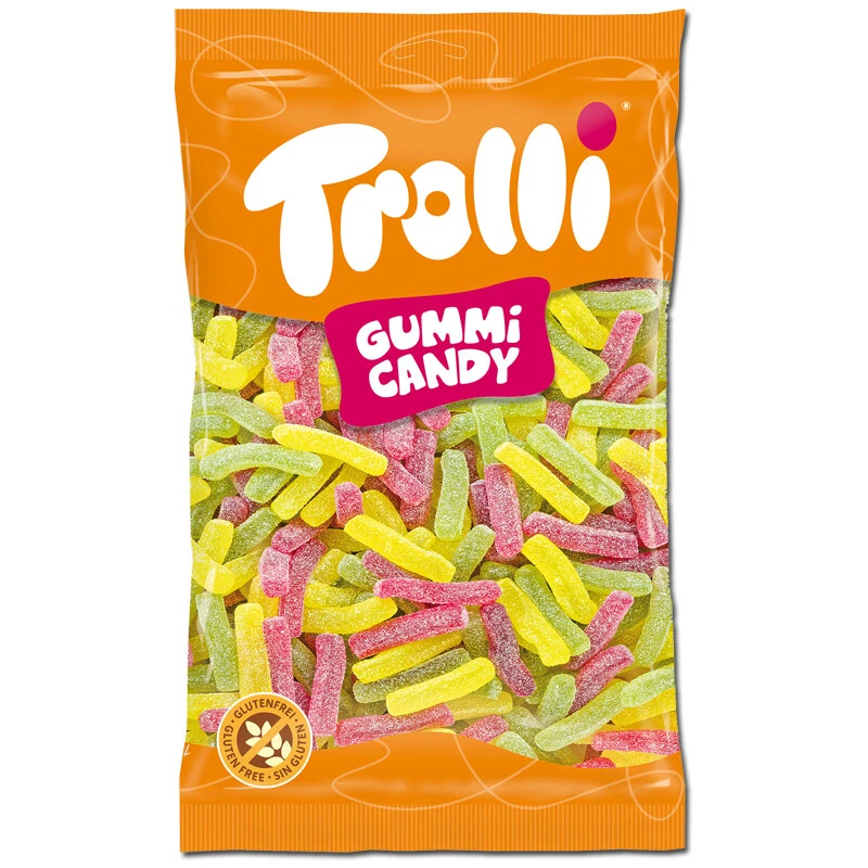 Trolli Zure Staafjes 1 Kg