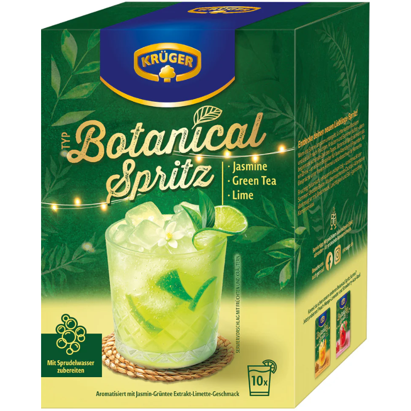 KRÜGER Botanical Spritz Jasmijn Groene Thee Limoen