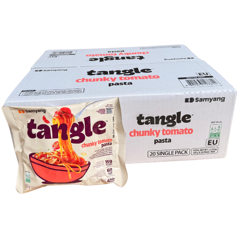 Samyang Tangle Pasta Chunky Tomato Noedels Doos