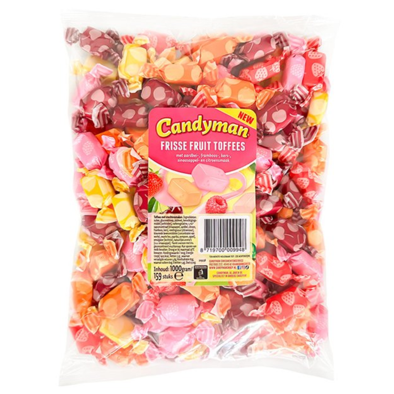 Candyman Frisse Fruit Toffees