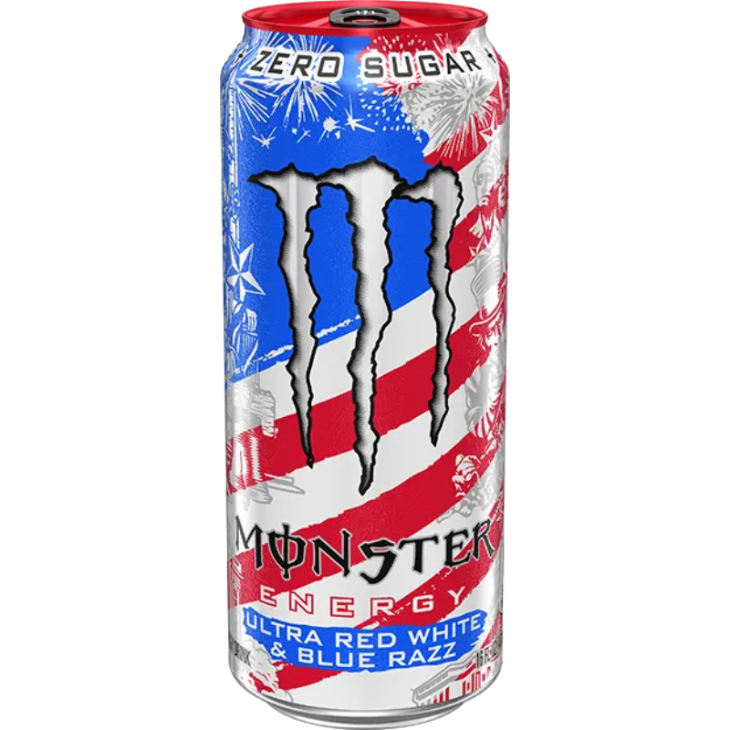 Monster Energy Ultra Red White & Blue Razz