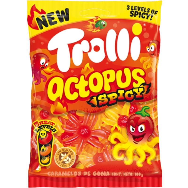 Trolli Octopus Spicy 1 Kg