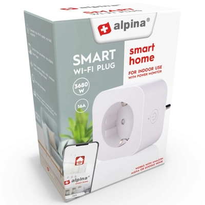Alpina Smart Wi Fi Stekker 3680W 2