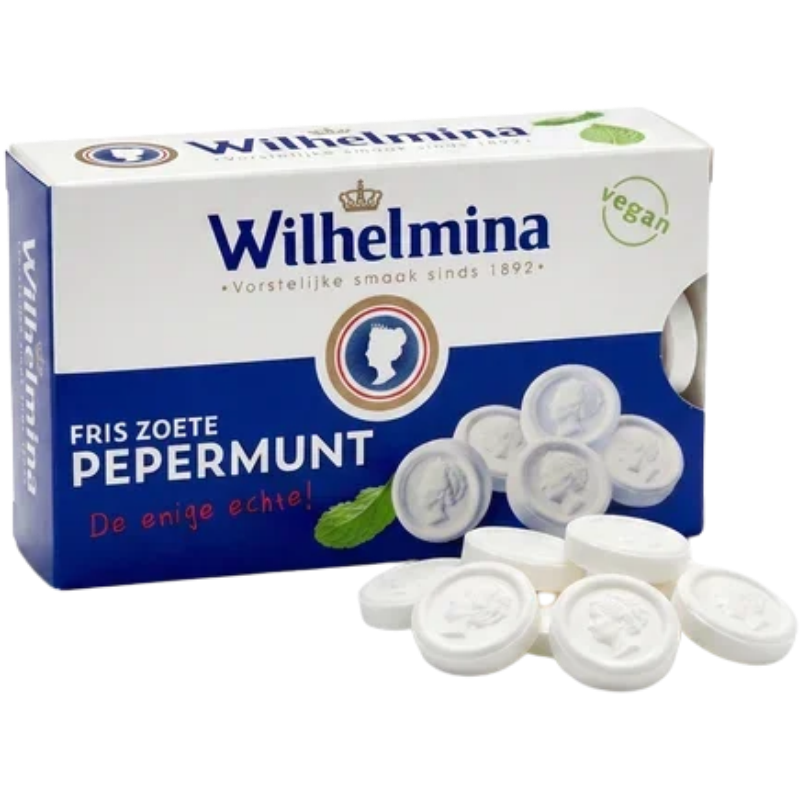 Fortuin Wilhelmina Pepermunt 100 Gram