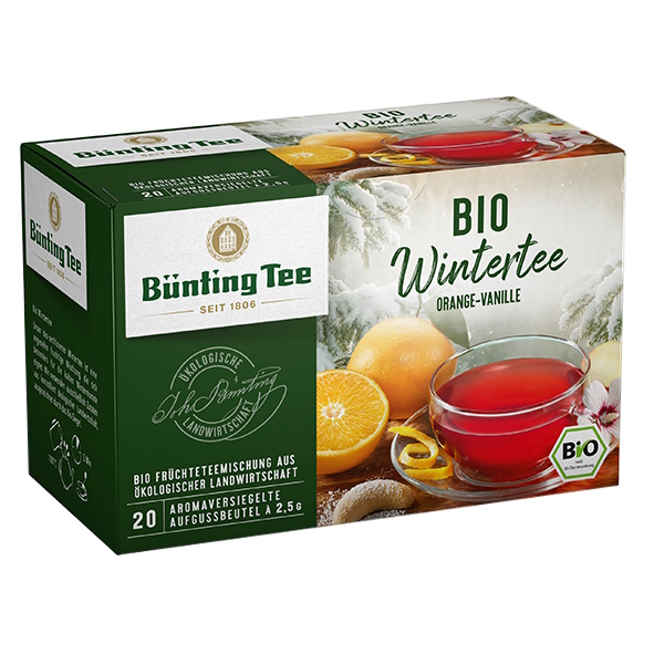 Bünting Bio Wintertee Orange Vanille