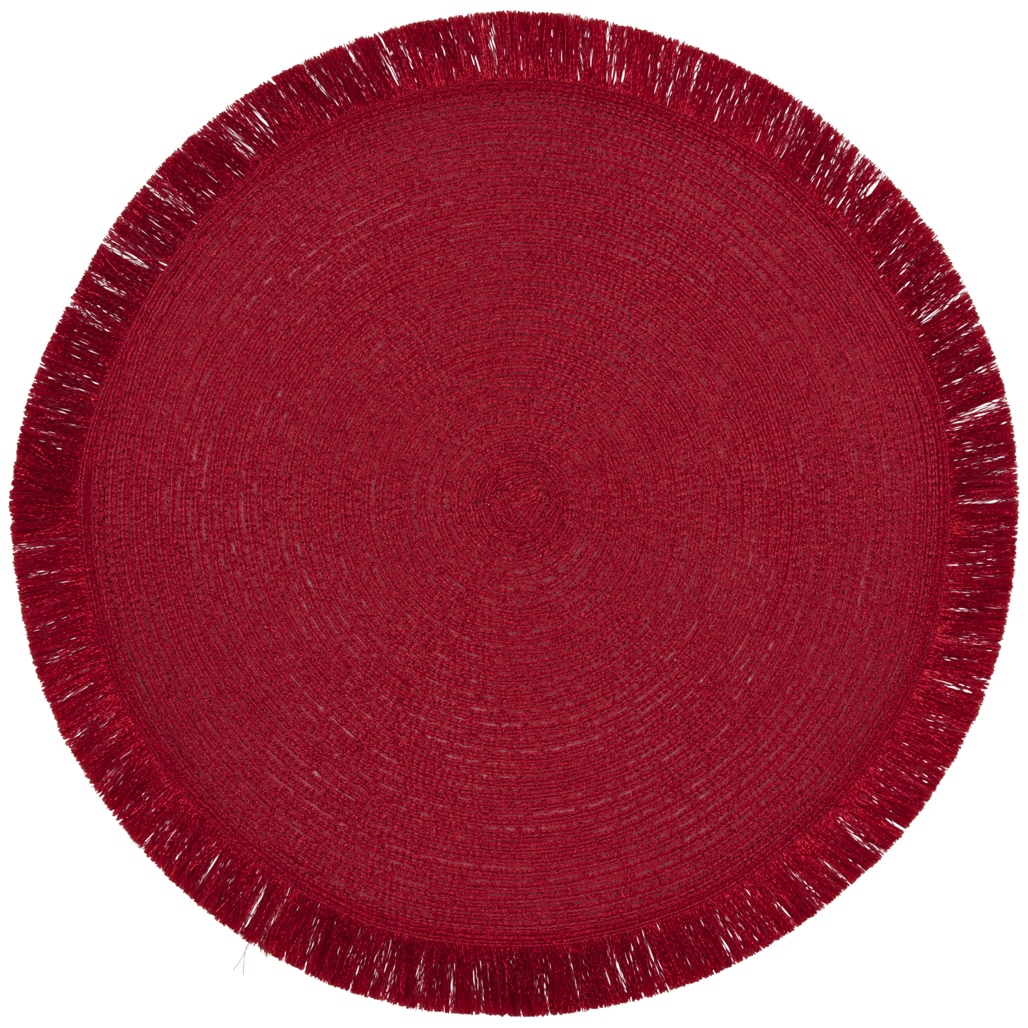 Placemat Glitter Rood