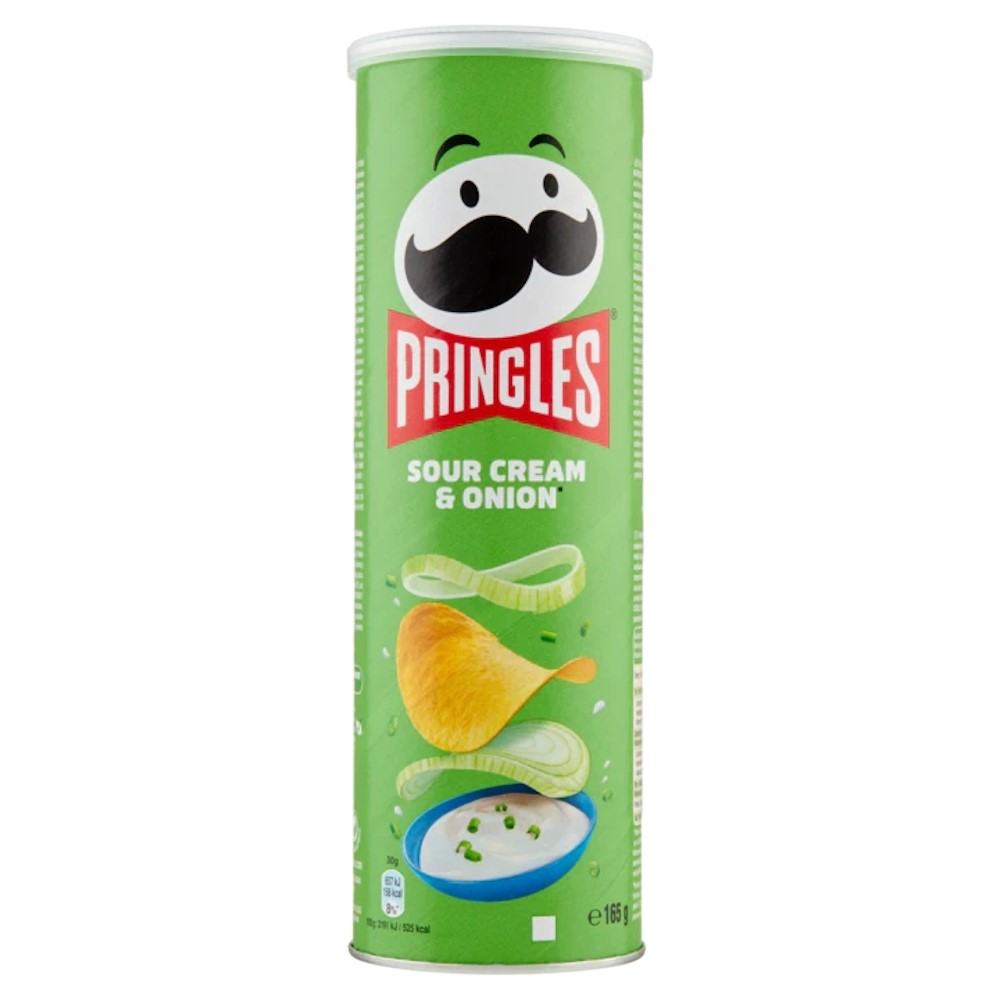Pringles Sour Cream Onion 165Gr