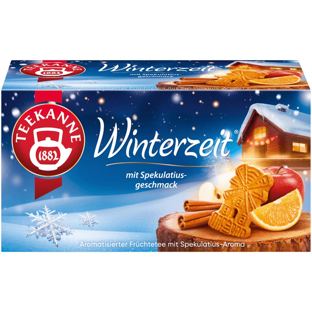 Teekanne Winterzeit
