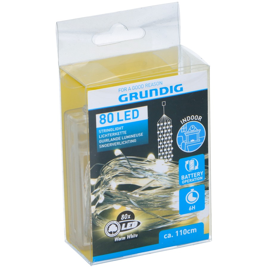 Grundig Snoerverlichting 80Led