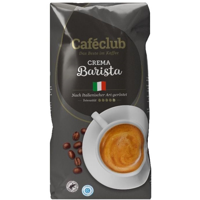 Cafeclub Crema Barista Bonen